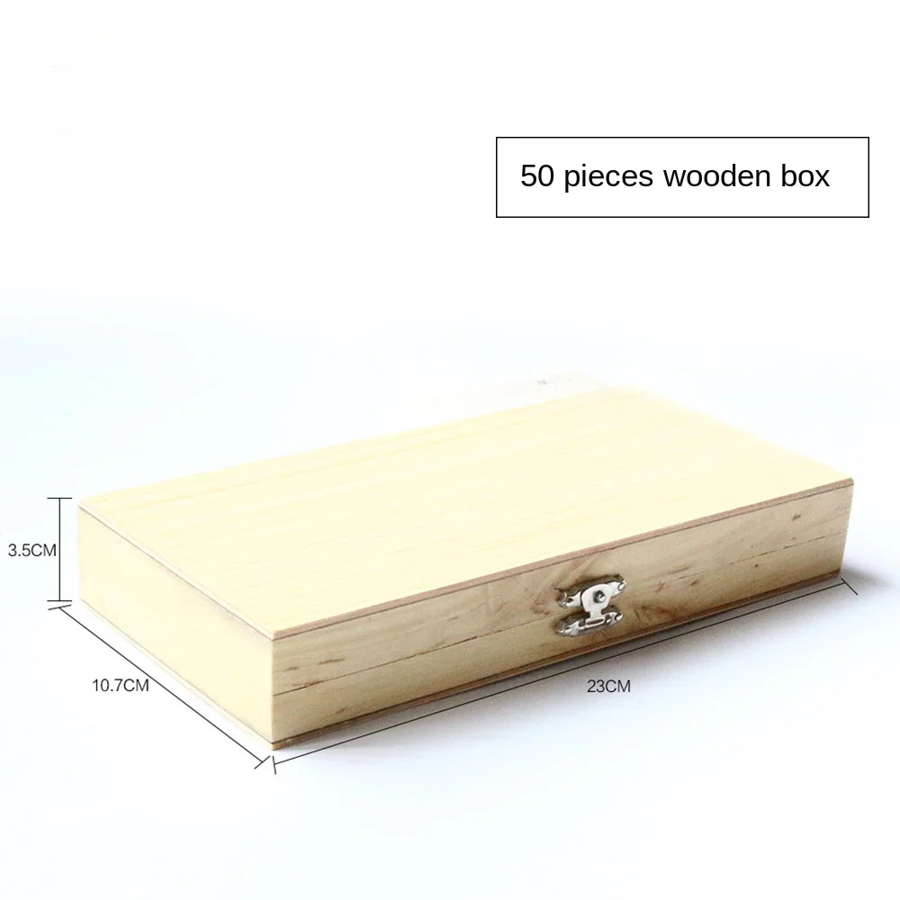 Wooden Microscope Slide Box Bi - Pathology Slide Storage ulasan dan harga