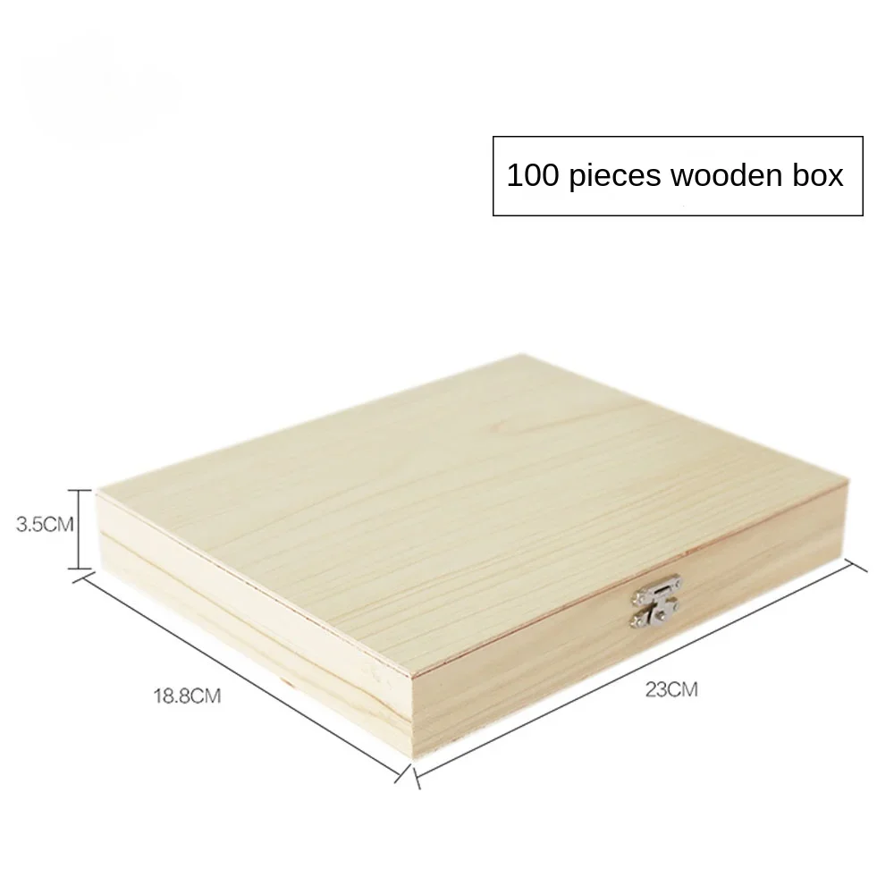Wooden Microscope Slide Box Bi - Pathology Slide Storage ulasan dan harga