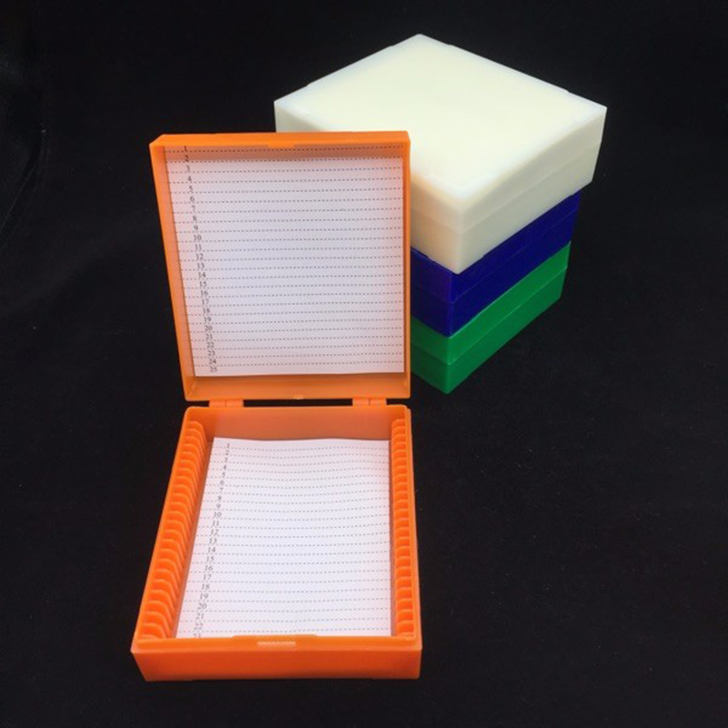 1PCS Plastic Microscope Slides - Pathology Slide Storage ulasan dan harga