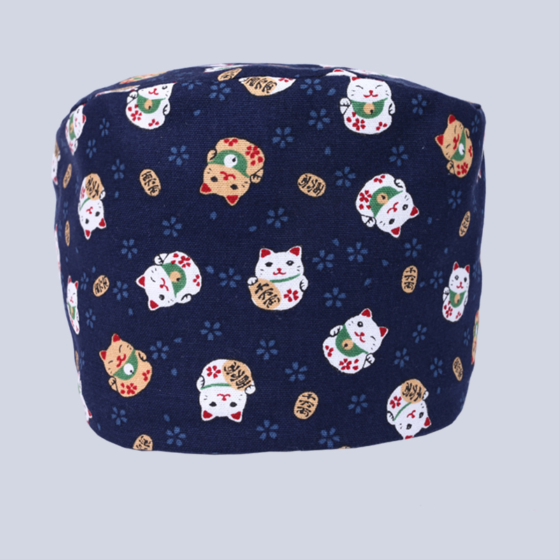 Lucky Cat Surgical Cap Women L - Medical Lab Business ulasan dan harga