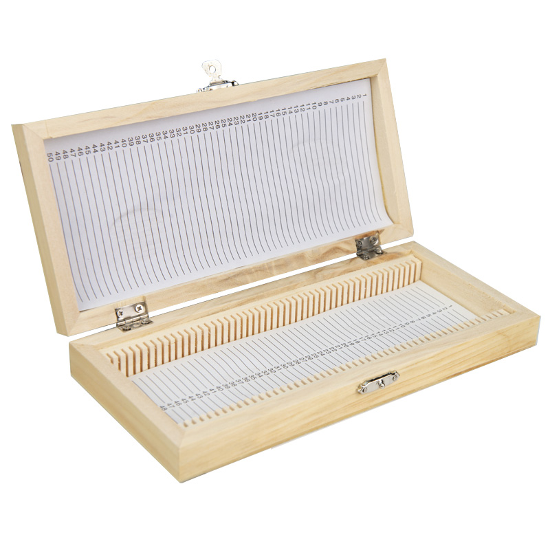 25/50/100pcs Wooden Microscope - Pathology Slide Storage ulasan dan harga