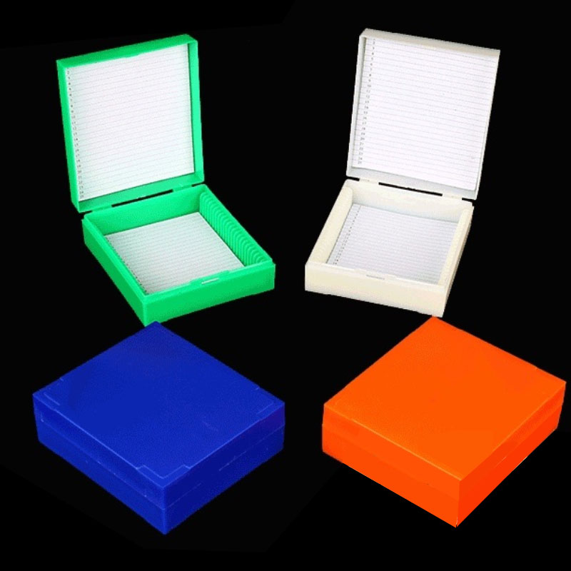 2PCS Plastic Microscope Slides - Pathology Slide Storage ulasan dan harga
