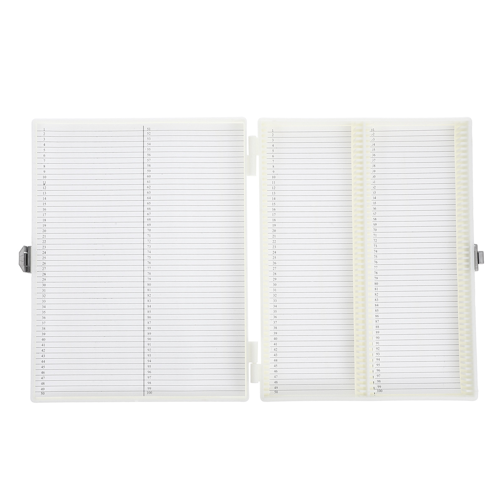 High-Capacity 100-Slot Microsc - Pathology Slide Storage ulasan dan harga