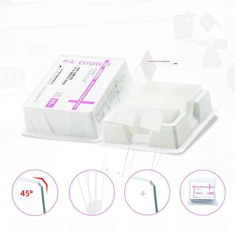 Citotest 50PCS Adhesive Slides - Pathology Slide Storage ulasan dan harga