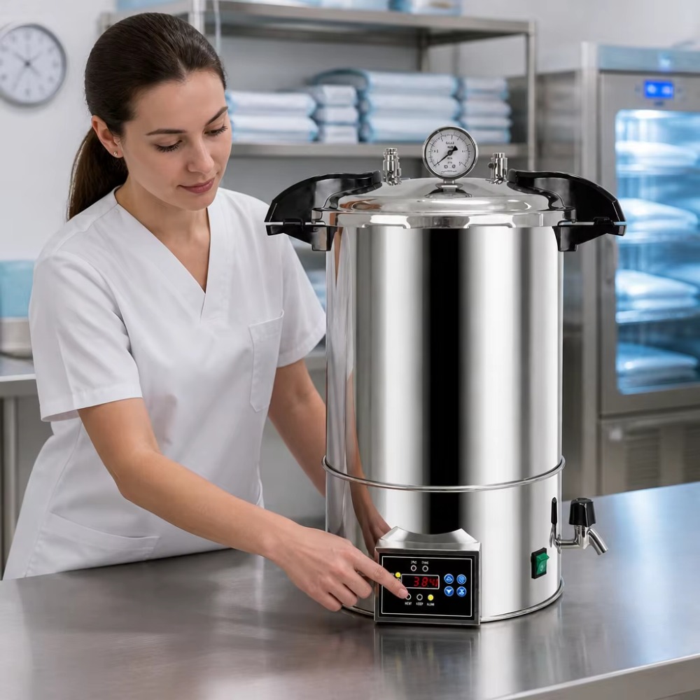 24L Digital Autoclave Steam St - Medical Laboratories ulasan dan harga