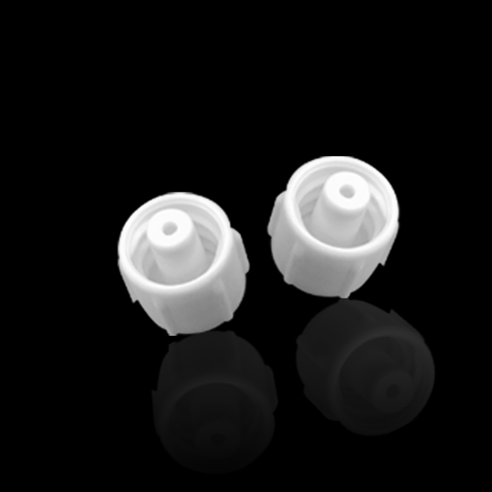 500pcs Male Luer Caps Hole for - Medical Laboratories ulasan dan harga